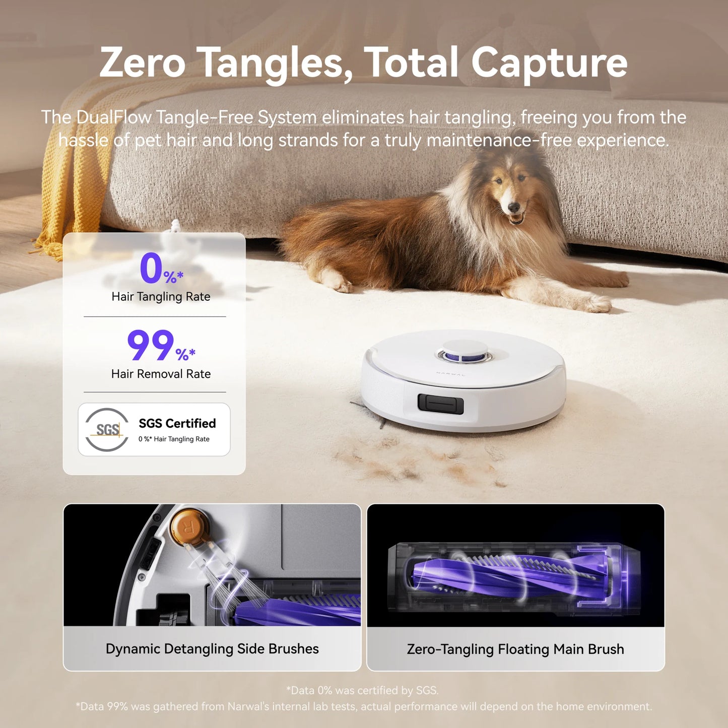Narwal Freo X10 Pro Sliver Hvid