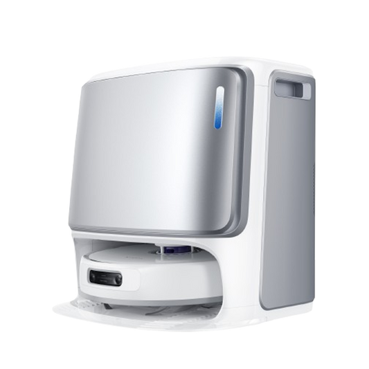 Narwal Freo Z Ultra White med dockningsstation, AI-dammsugare med 12,000Pa sugkraft för effektiv golvrengöring i hemmet.