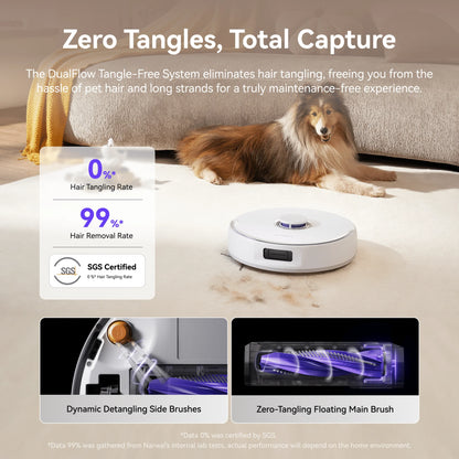 Narwal Freo X10 Pro Sliver Hvid
